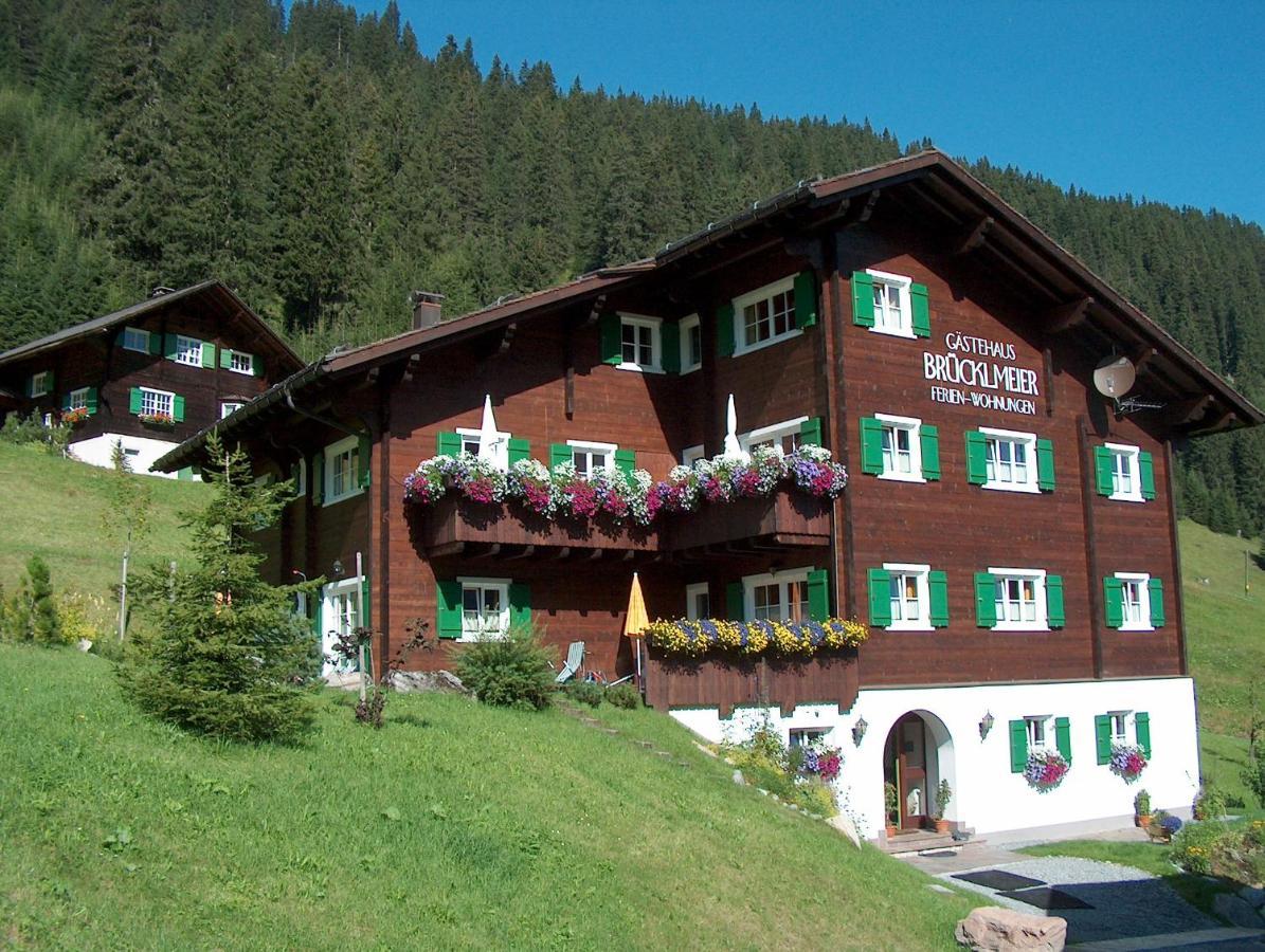 Bruecklmeier Ferienwohnungen Gargellen Exterior foto
