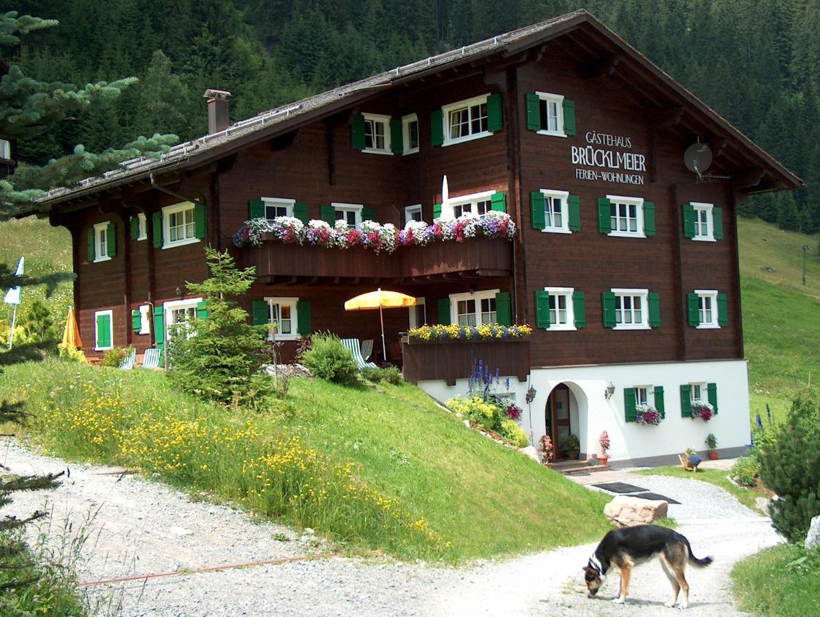 Bruecklmeier Ferienwohnungen Gargellen Exterior foto