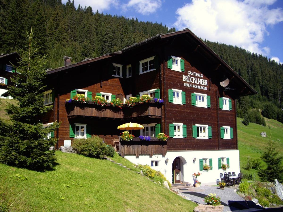 Bruecklmeier Ferienwohnungen Gargellen Exterior foto