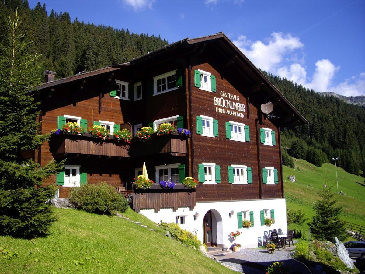 Bruecklmeier Ferienwohnungen Gargellen Exterior foto